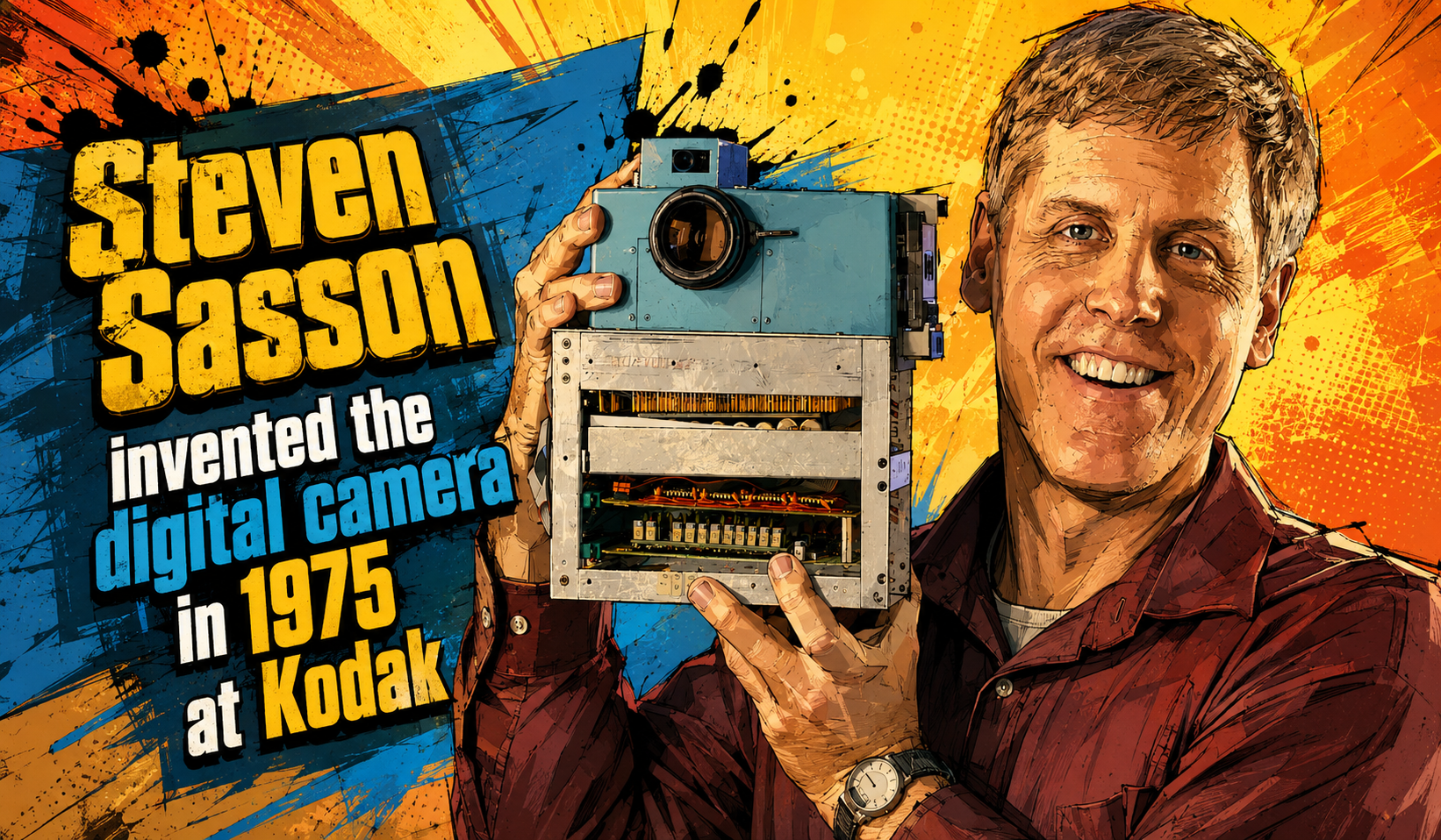 Early Kodak invention of the digital camera used as an example of corporate innovation failure
